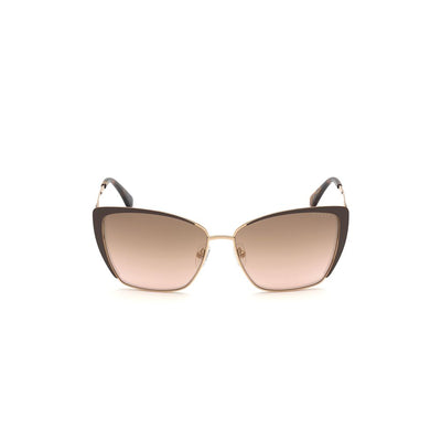 Guess Brown Metal Sunglasses
