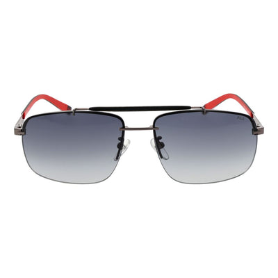 Fila Gray Stainless Steel Sunglasses