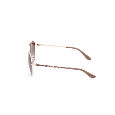 Guess Beige Metal Sunglasses