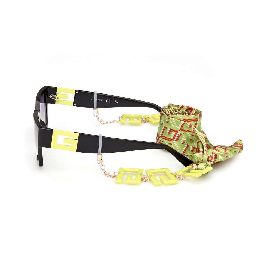 Guess Yellow Resin Sunglasses