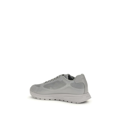 Prada Gray Rubber Athletic Sneakers