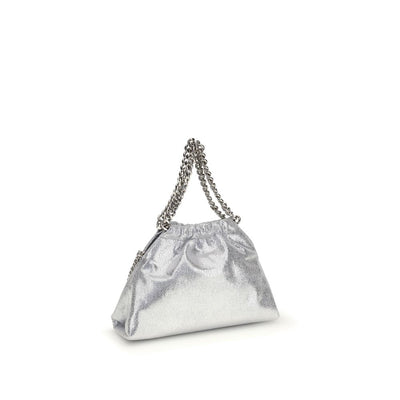 Stella McCartney Silver Polyester Shoulder Bag