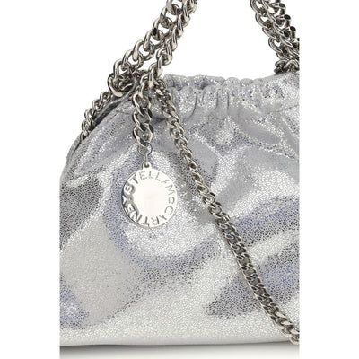 Stella McCartney Silver Polyester Shoulder Bag