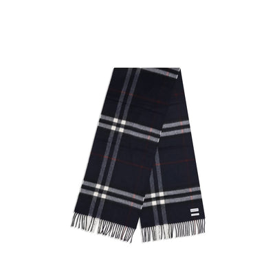 Burberry Blue Cashmere Scarf