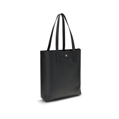 Burberry Black Calf Leather Bos Taurus Shoulder Bag
