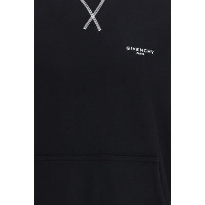 Givenchy Black Cotton Sweatshirt