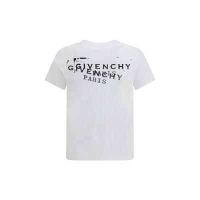 Givenchy White Cotton T-Shirt