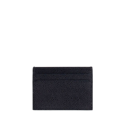 Thom Browne Black Calf Leather Bos Taurus Wallet
