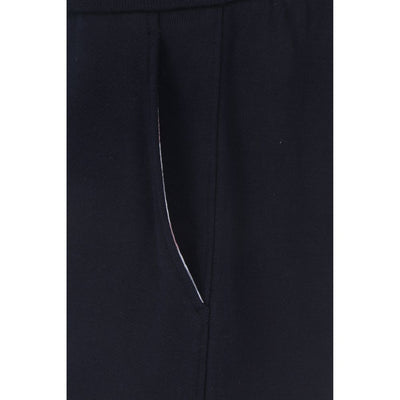 Thom Browne Blue Cotton Joggers (Workout Pants)