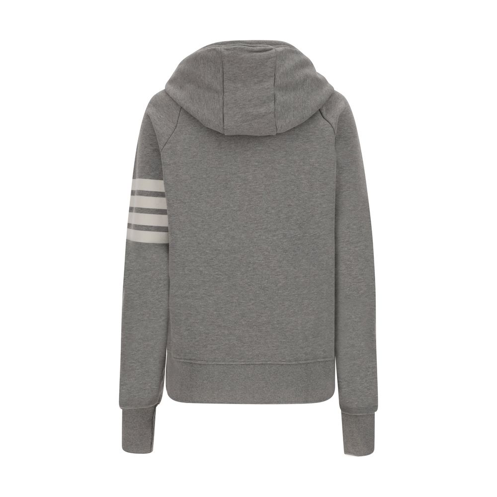 Thom Browne Gray Cotton Sweatshirt