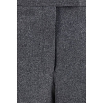 Thom Browne Gray Wool Bermuda Shorts