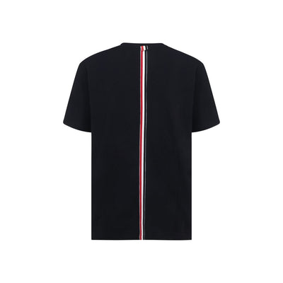 Thom Browne Blue Cotton T-Shirt