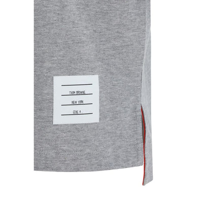 Thom Browne Gray Cotton T-Shirt