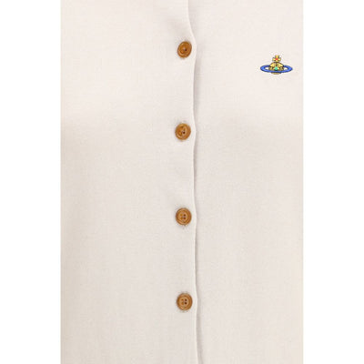 Vivienne Westwood White Cotton Cardigan