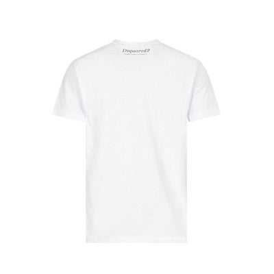 Dsquared² White Cotton T-Shirt