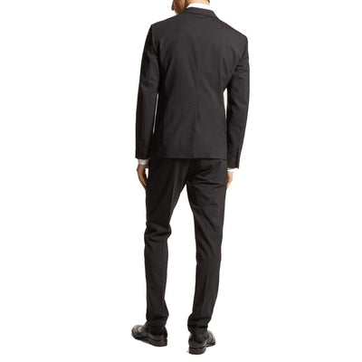 Dsquared² Black Elastane Two-Piece Suit