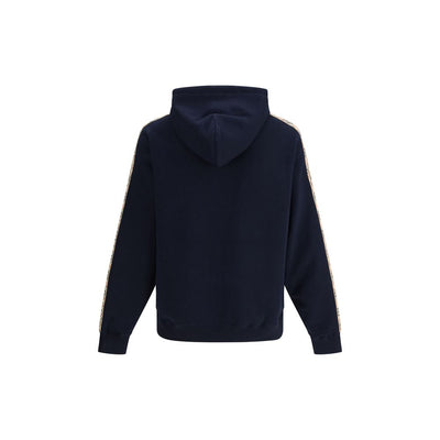 Burberry Blue Cotton Sweatshirt
