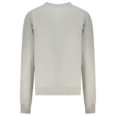 North Sails Grigio Cotton Women Sweatshirt