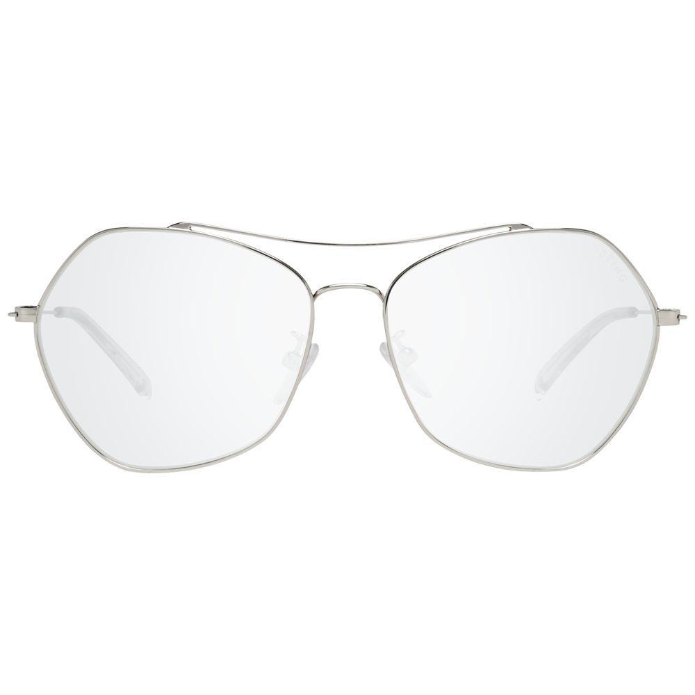 Sting Gray Metal Sunglasses