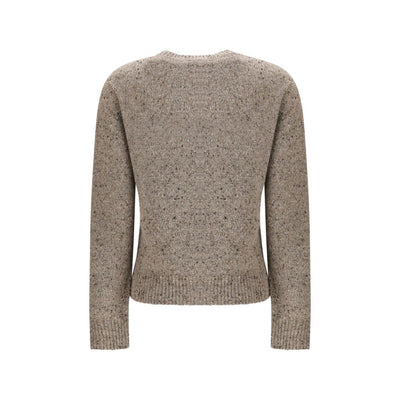 The Row Beige Cashmere Cardigan