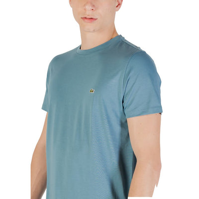 Lacoste Blue Cotton T-Shirt