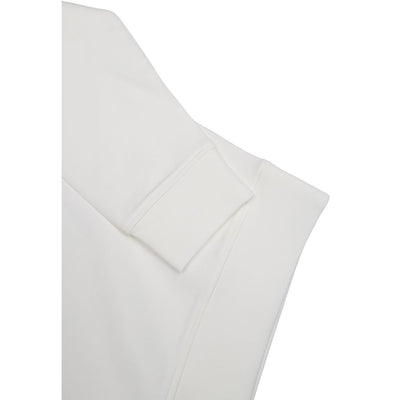 Emporio Armani White Cotton Sweatshirt