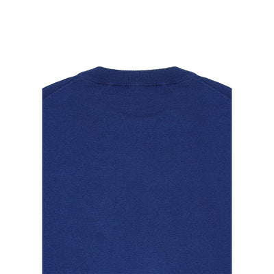 Love Moschino Blue Wool Sweatshirt