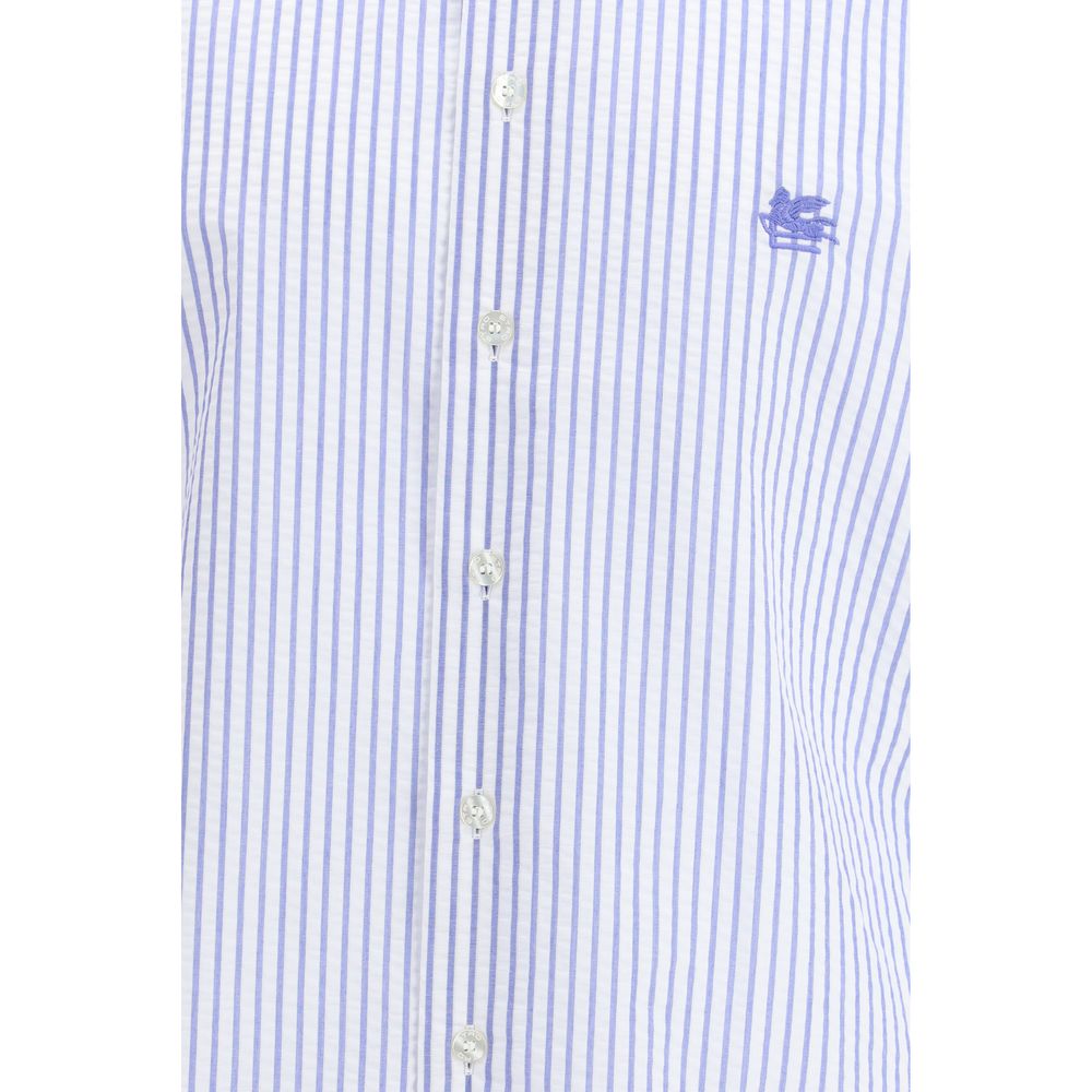 Etro Multicolor Cotton Dress Shirt