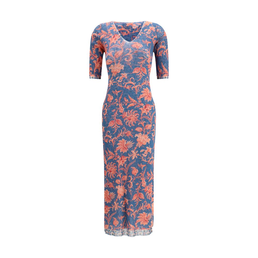 Etro Multicolor Polyamide Casual Dress