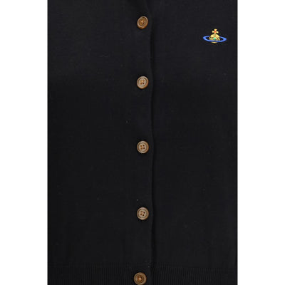 Vivienne Westwood Black Cotton Cardigan