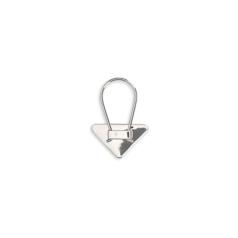 Prada Black Metal Keychain - BrandFit 88