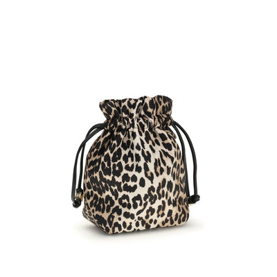 Ganni Multicolor Recycled Polyester Backet Bag