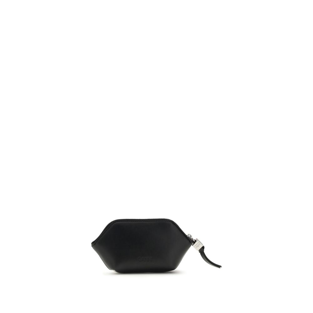 Ganni Black Polyester Wallet - BrandFit 88
