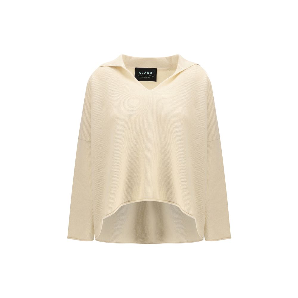 Alanui Beige Cashmere Sweater