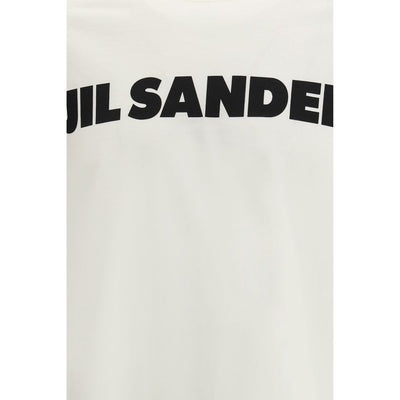 Jil Sander Cream Cotton T-Shirt