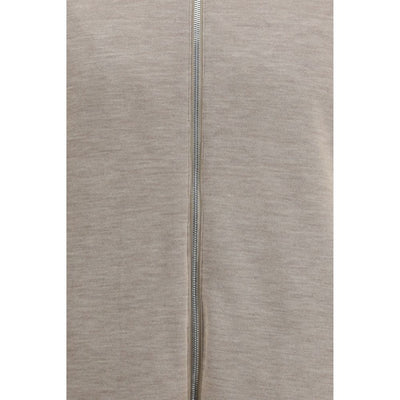 Brunello Cucinelli White Polyamide Full-Length Jacket