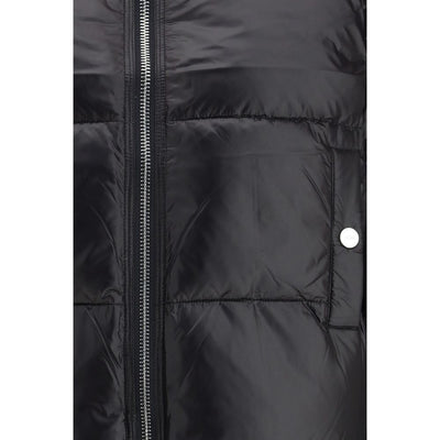 Ganni Black Nylon Coat