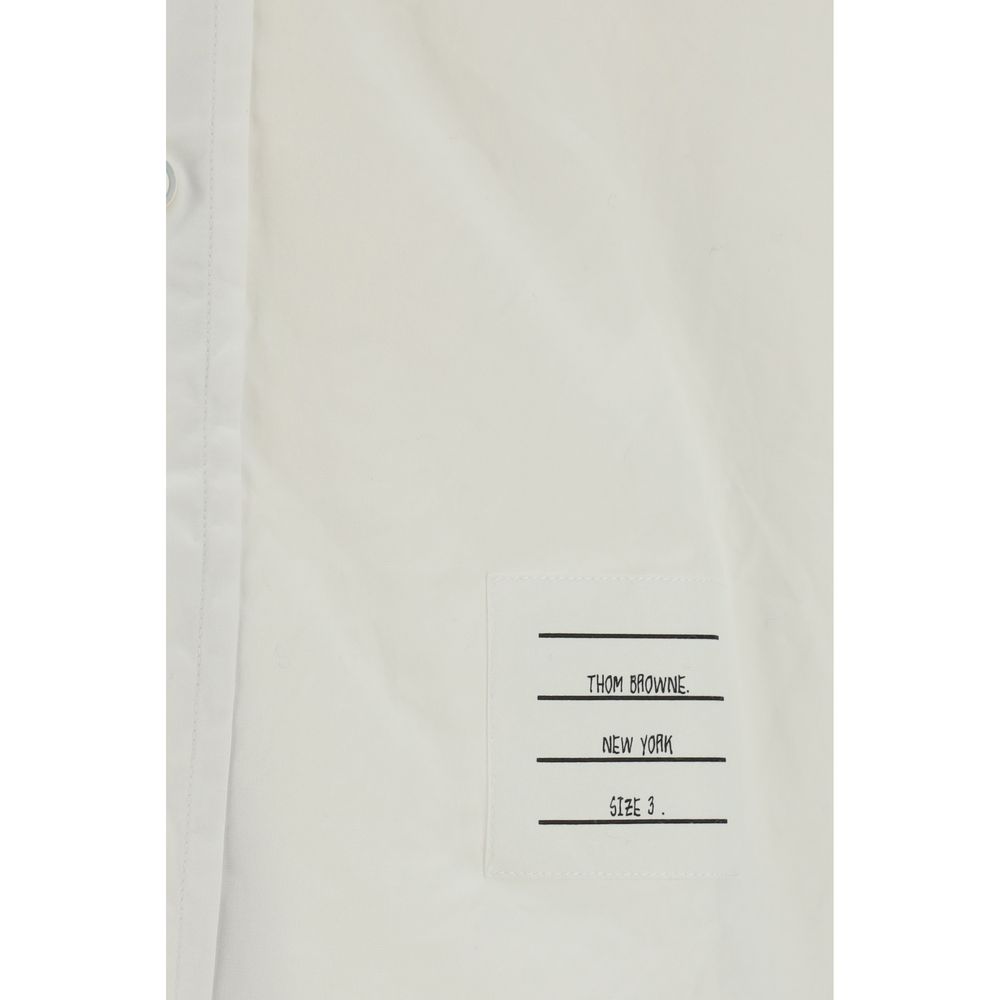 Thom Browne White Cotton Dress Shirt - BrandFit 88