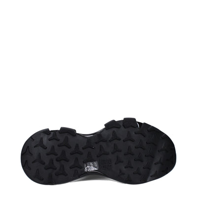 Givenchy Black Cotton Low Top Sneakers