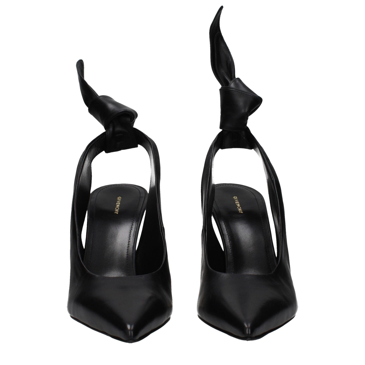 Givenchy Black Leather High Heel Pumps