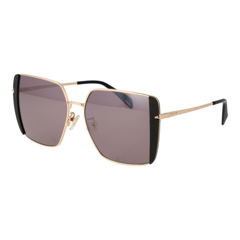 Police Gold Metal Sunglasses