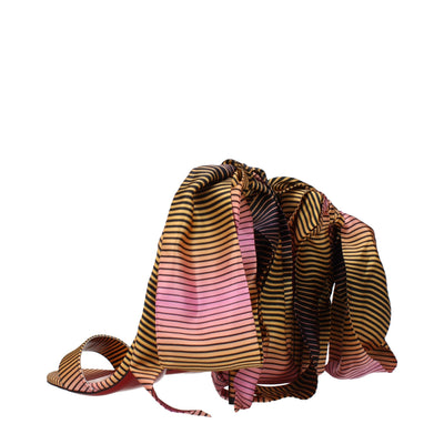 Christian Louboutin Multicolor Fabric Stiletto Heel Sandals