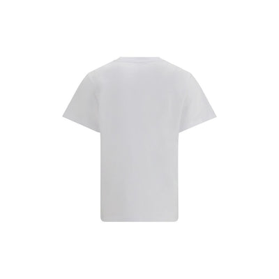 Ganni White Cotton T-Shirt