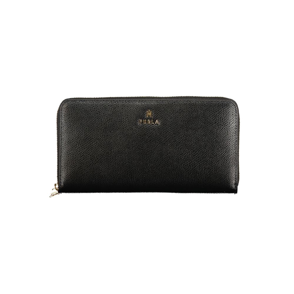 Furla Nero Leather Women Wallet