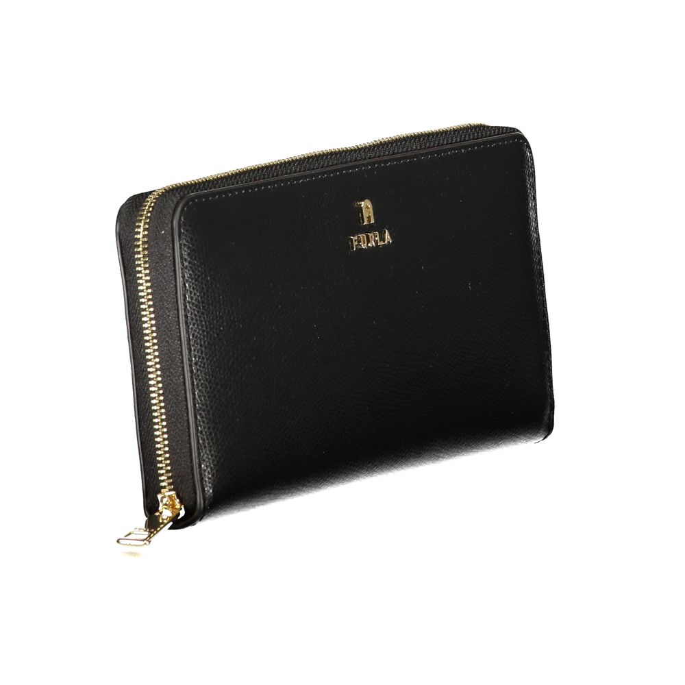 Furla Nero Leather Women Wallet