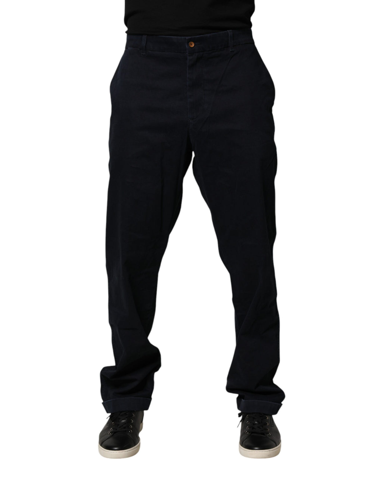 Harmont & Blaine Black Mid Waist Skinny Denim Trouser Jeans - BrandFit 88