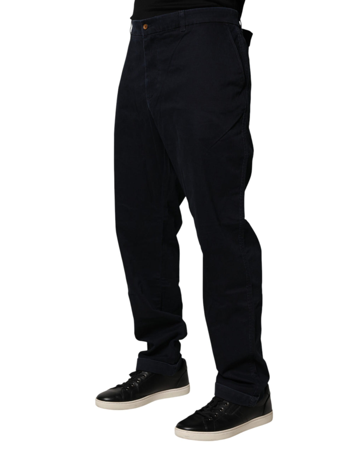 Harmont & Blaine Black Mid Waist Skinny Denim Trouser Jeans - BrandFit 88