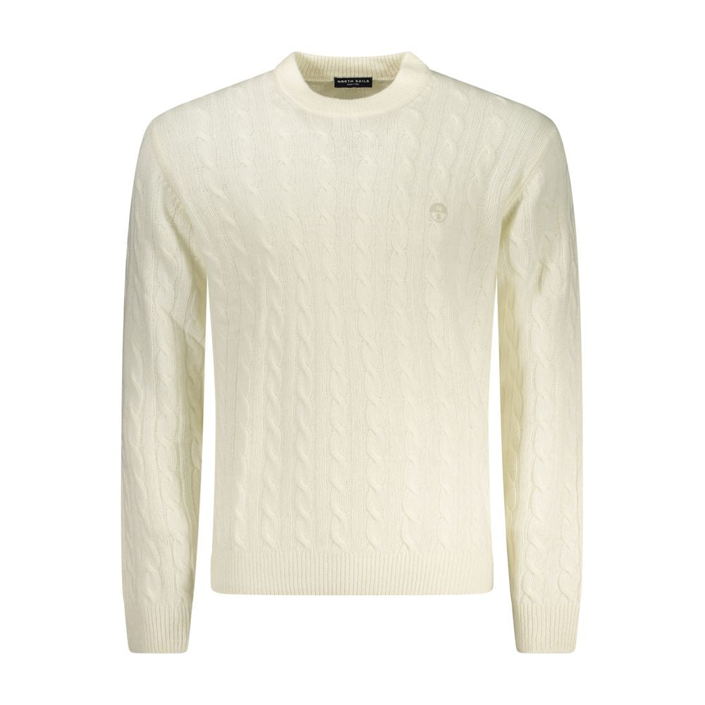North Sails White Polyamide Men's Sweater