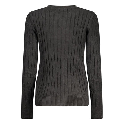 Norway 1963 Black Viscose Women Sweater