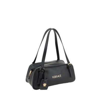Versace Black Lamb Ovis Aries Aries Shoulder Bag